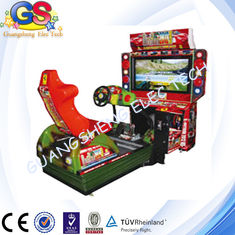 China 2014 4D simulator arcade racing car game machine, racing car steering wheel supplier